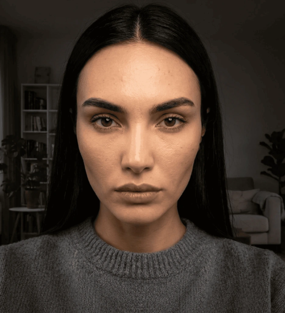 Исходное селфи